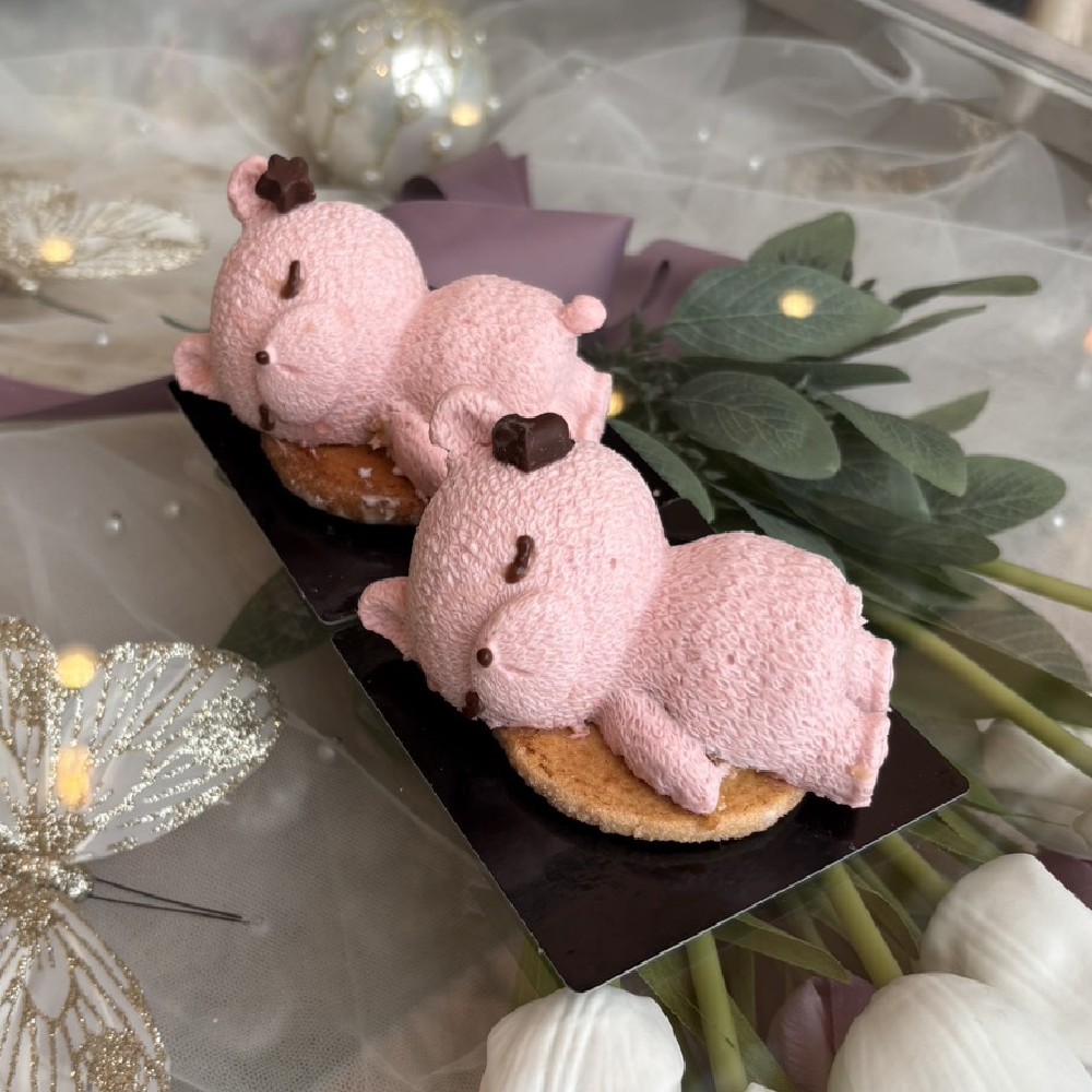 春くまさんいちごムース