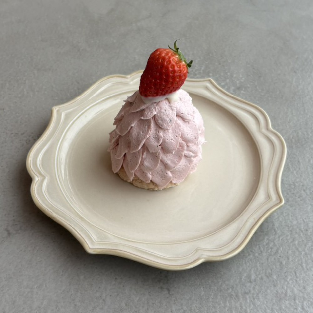 苺と桜のモンブラン